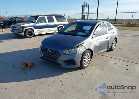 2018 Hyundai Accent Sel z USA, uszkodzony, nr VIN 3KPC24A30JE030017